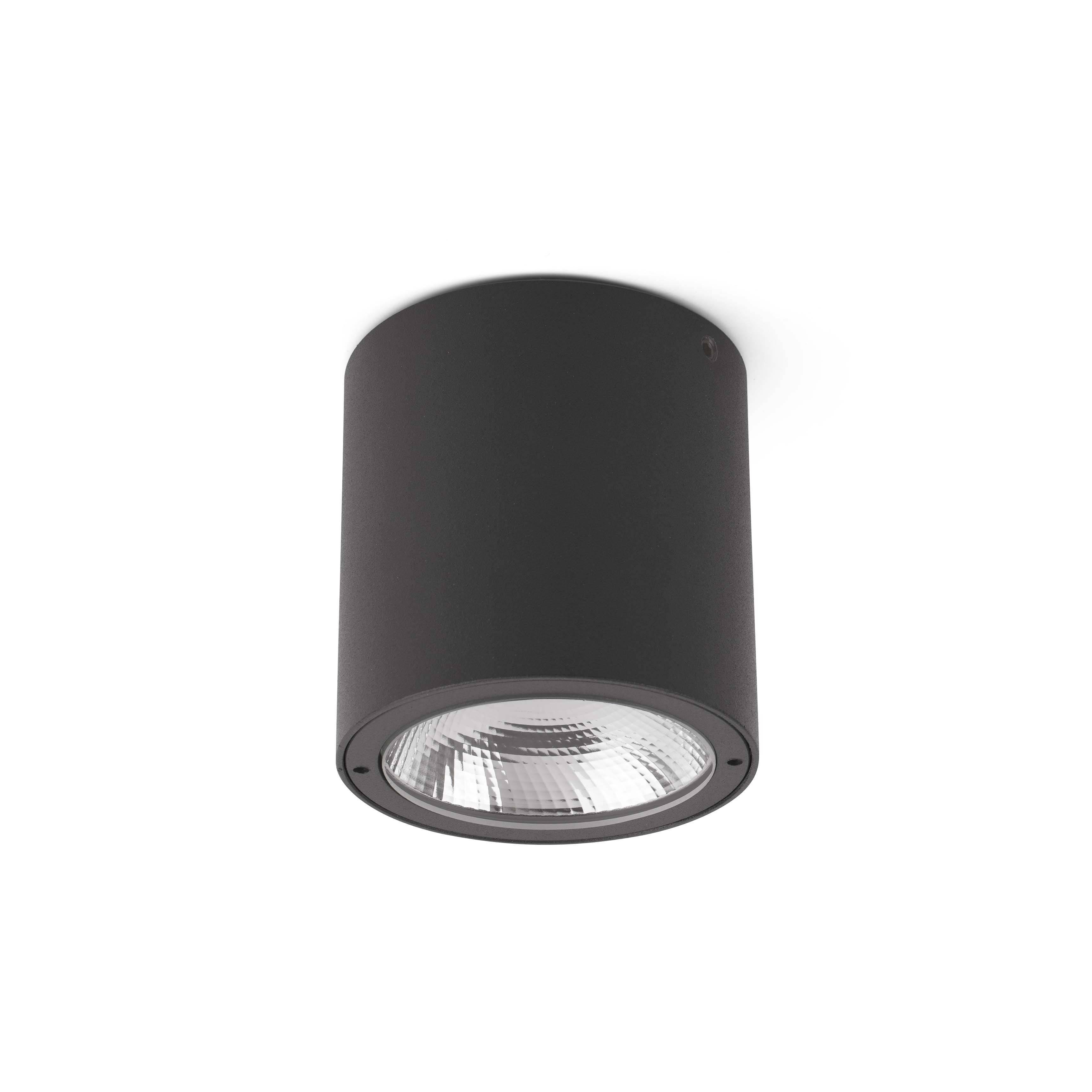 Goz LED Outdoor Surface Mounted Ceiling Light Dark Grey IP54